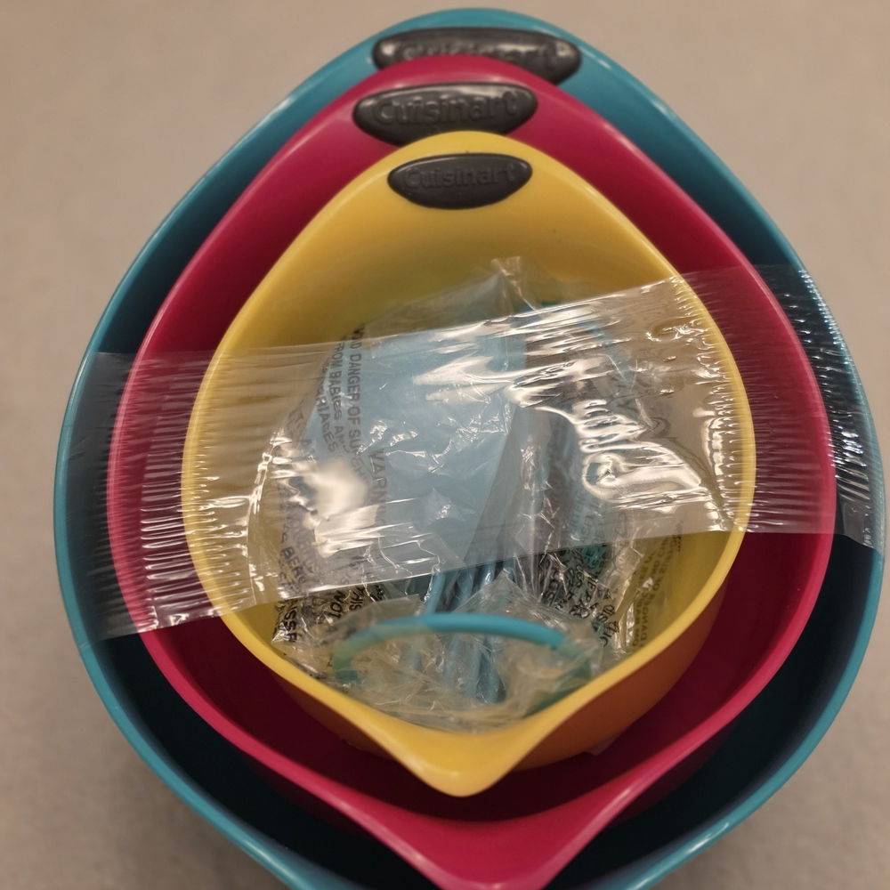 Cuisinart Colorful Mixing Bowl Set